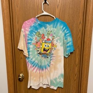 Vintage Spongebob Tie-Dye T-Shirt